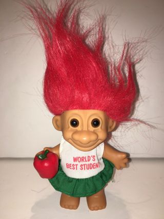 Vintage Russ 5 " Troll Doll - World 