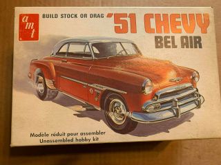 1951 Chevrolet Chevy Bel Air 1/25 Niob ▓rare▓ Vintage 2 