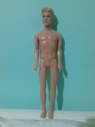 Rare Vintage Mattel Barbie Ken Doll Blue Eye Blonde 1968