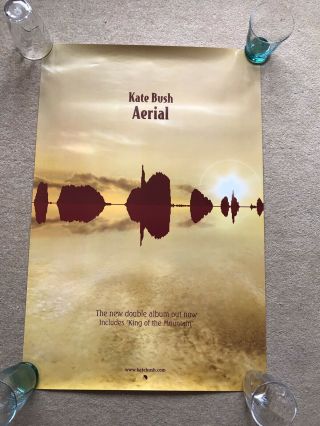 Kate Bush - Aerial Official 20” X 30” Poster - Very Rare