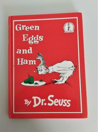 Green Eggs And Ham Dr.  Suess Vintage Children 
