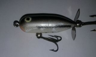 Vintage Heddon Tiny Torpedo Lure - Rare Bar Fish Color Old Bait -