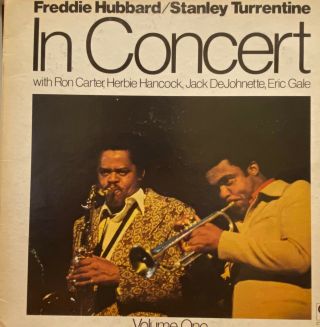Freddie Hubbard Stanley Turrentine In Concert Lp Cti 6044 Rare Van Gelder Nm