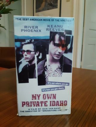 My Own Private Idaho Vhs Gus Van Sant Rare Cult Film