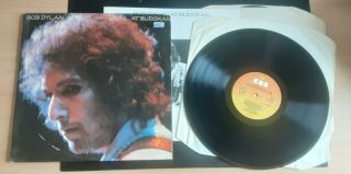 Bob Dylan Live At Budokan Hall - Rare Uk Cbs Double 12 " Vinyl Lp Set