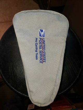 Usps Pro Cycling Team Saddle Cover.  Rare Hard To Find And In Vgc.