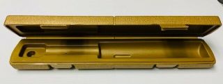 Snap - On Torque Wrench Box (no Wrench),  Rare Gold Color