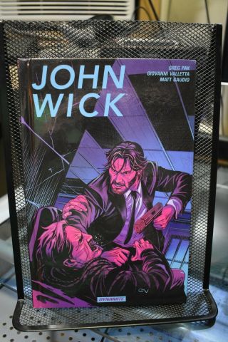 John Wick Volume 1 Dynamite Hardcover By Greg Pak & Giovanni Valletta Rare Oop