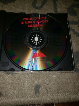 Willie Colon y Ruben Blades Siembra CD RARE & Salsa Fania FACD - 537 3