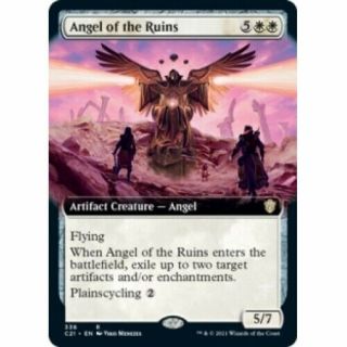 Angel Of The Ruins (extended Art) X4 Commander 2021 Magic Mtg Card