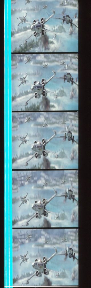 Rogue One Star Wars 35mm Film Cell Strip Very Rare L122