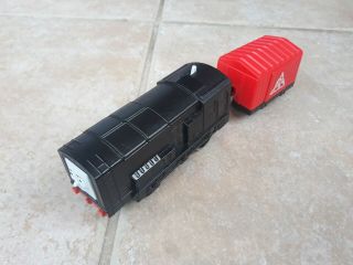 Thomas Trackmaster Diesel Train With Truck,  Rare,  Battery Operated.  Style