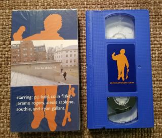 PJ Ladd’s Wonderful Horrible Life Skateboard VHS Flip eS Coliseum Rare Gnarly 2