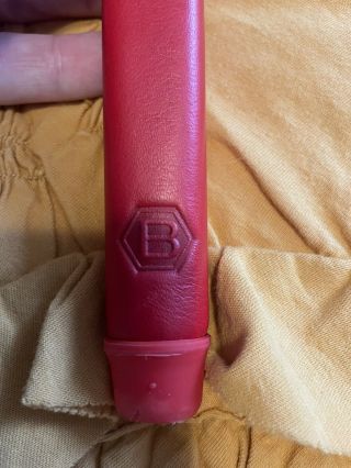 Bettinardi Gripmaster Leather Grip Red Rare Collectible
