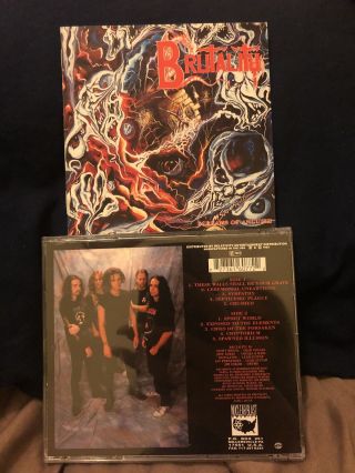 Brutality Cd - Screams Of Anguish - 1993 - Rare U.  S.  Death Metal