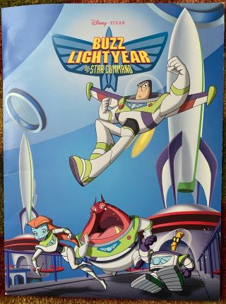 Buzz Lightyear Of Star Command /rare Presskit 2000 Tv Series / Walt Disney Pixar