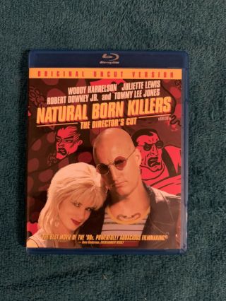 Natural Born Killers Blu - Ray Disc,  2009,  Director 