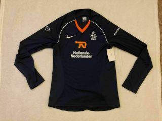 Netherlands Nike Player Issue Training L/s Shirt - Bnwt - Size Ladies M - Rare