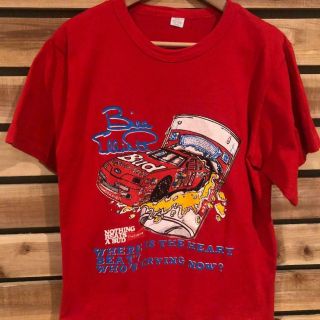 Rare Vtg 80s/90s Bill Elliott Budweiser Bud Nascar Racing Graphic T Shirt M
