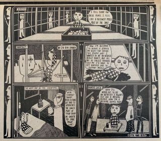 Mark Beyer - Rare 1981 Comic Strip From A Limited Distribution Newspaper