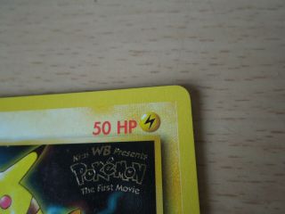 Pikachu 4 Black Star Promo WOTC Rare Pokemon Card Vintage NM 3