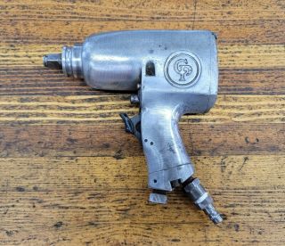 Rare Vintage Tools Chicago Pneumatic ½ " Drive Air Ratchet Antique Mechanics ☆usa