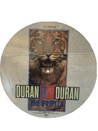 Duran Duran The Reflex Us Picture Disc Rare 12 Single 1984