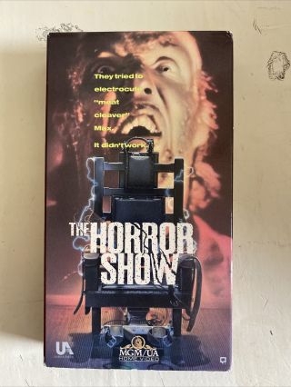 The Horror Show Vhs Rare & Oop & Htf Mgm Ua Home Video Supernatural Slasher Cult