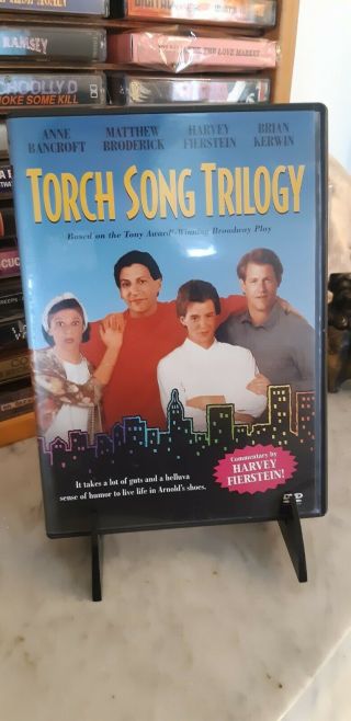 Torch Song Trilogy Dvd Rare/oop Harvey Fierstein Anne Bancroft