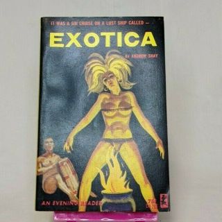 Rare Vintage (nightstand Book) Exotica By Andrew Shay 1964 - Adults Only