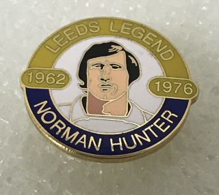 Very Rare & Collectible Leeds United Supporter Enamel Pin Badge