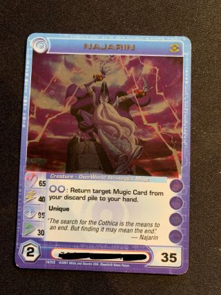 Najarin - Rare Holo - Chaotic Card - Dawn Of Perim 