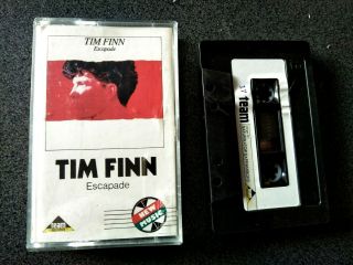 Tim Finn Escapade Cassette Tape Indonesia Rare Team Label