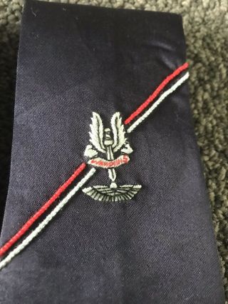Rare Special Air Service Tie And Rare Irvin Parachute Tie Sas Associated