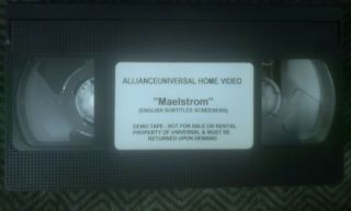 Maelstrom VHS Denis Villeneuve VERY RARE EN Sub For Your Consideration Screener 2