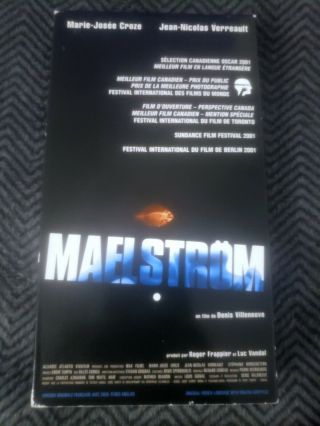 Maelstrom VHS Denis Villeneuve VERY RARE EN Sub For Your Consideration Screener 3