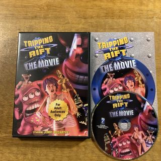 Tripping The Rift The Movie Dvd Rare With Insert Adult Audiences Jenny Mccarthy