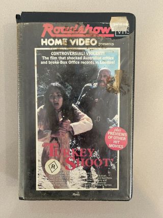(1982) Turkey Shoot (roadshow Home Video) Clamshell (rare Aussie Classic) Horror