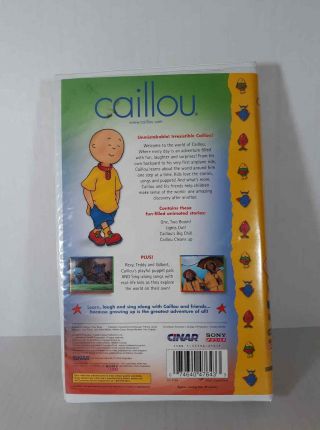 Caillou (VHS) It ' s Springtime RARE HTF 2