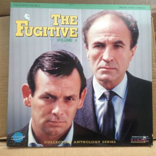 The Fugitive: Volume 4 Laserdisc Ld Very Rare