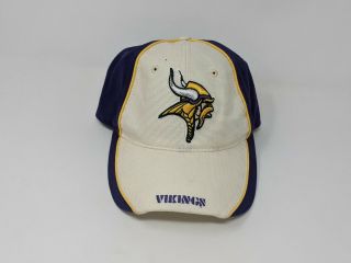 Minnesota Vikings Rare The Natural Nfl Snapback Hat Cap Purple Black Yellow