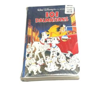 101 Dalmatians (vhs Tape 1263) Walt Disney 