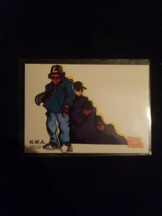 Nwa 1991 Rap Pack Rc Rookie Card Rare Dr Dre Ice Cube Mc Ren Eazy E Psa N.  W.  A.