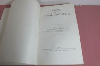 Deeds of the Royal Engineers,  1918,  Royal Engineers Record Office,  Rare book 2