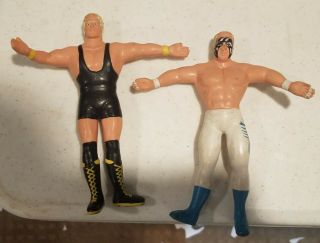 Wcw Twistables Sid Vicious And Sting 1990 Just Toys Vintage Bendable Rare