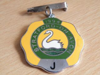 Rare 1994 Stratford On Avon Junior Members Racing Badge