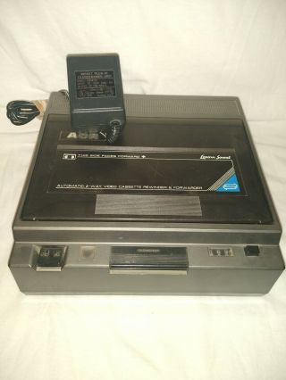 Acr Lenox Sound Vhs Video Cassette 2 - Way Rewinder Model Acr - 665a Rare