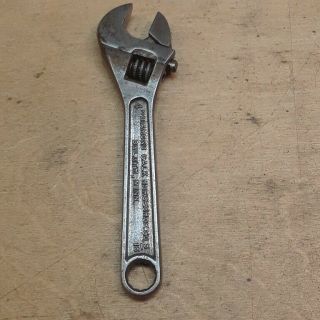 Rare Vintage Diamond Calk Horseshoe Co.  4  Adjustable Wrench
