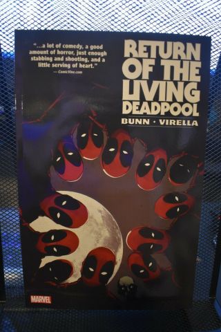 Return Of The Living Deadpool Complete Marvel Tpb Rare Oop Cullen Bunn