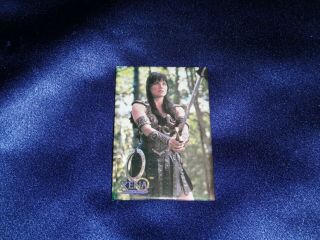 Very Rare Large Official Xena Magnet Holding Her Sword Ready For Battle